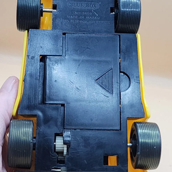Vtg Blue Box 1985 Porsche 939 Battery Operated Car Plastic - Picture 8 of 9